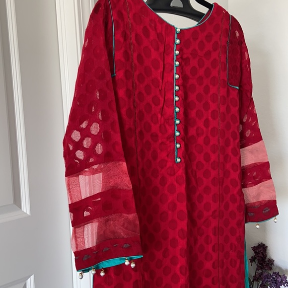 Brand new 3 piece PRET chiffon dress - Picture 5 of 7